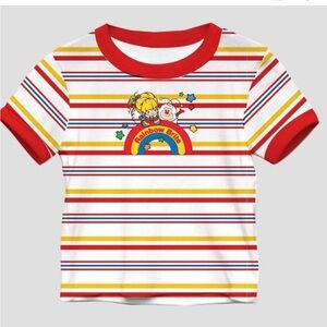 Rainbow Brite Short Sleeve Ringer Graphic T-shirt